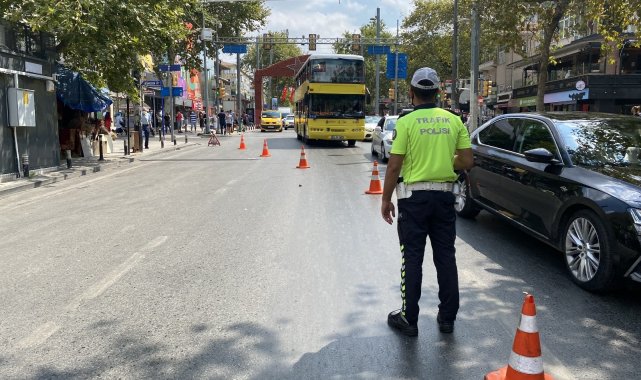 Kadıköy&#039;de trafikte motosikletlilere yönelik denetim