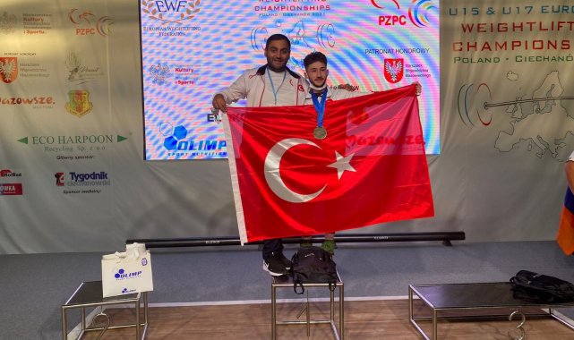 Kahramankazanlı Yasin, hem rekortmen hem Avrupa şampiyonu