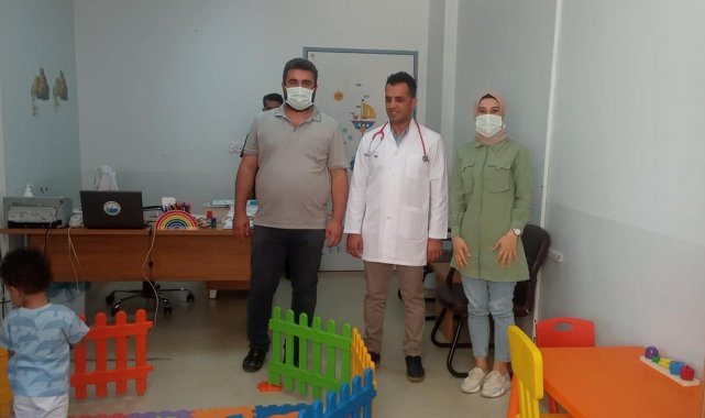 Kahta Devlet Hastanesinde Çocuk Gelişimi Polikliniği açıldı