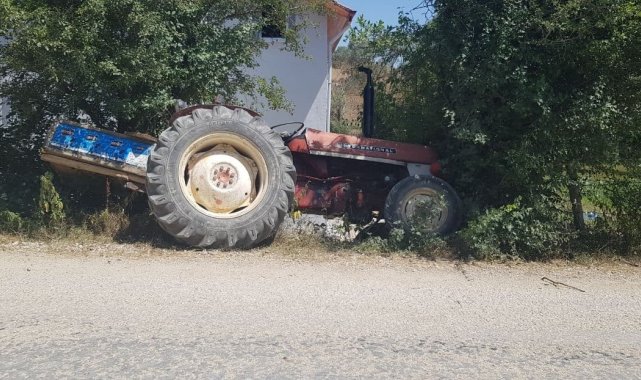 Karabük&#039;te traktör kazası: 4 yaralı
