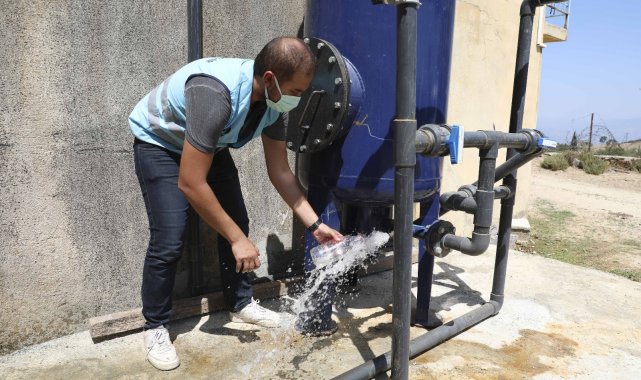 Karacaören Mahallesi&#039;nde içme suyu sevinci