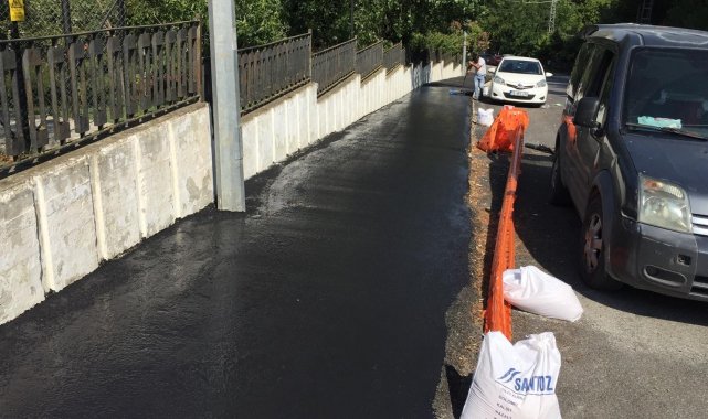 Karakum Yürüyüş Güzergahı&#039;na akrilik zemin kaplama