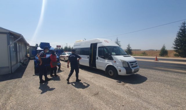 Kardeşinin HES kodu ile otobüste yakalandı