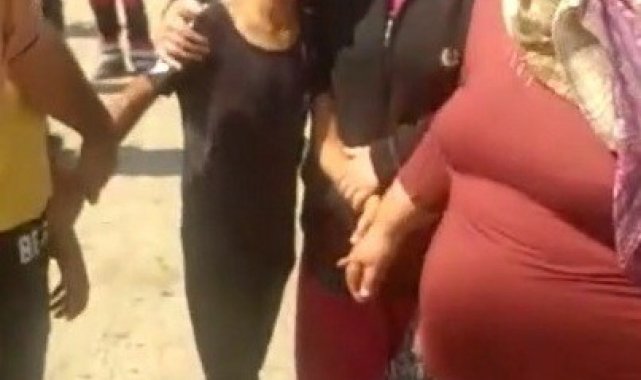 Kaybolan kardeşlerin ailelerine kavuşma anı kamerada