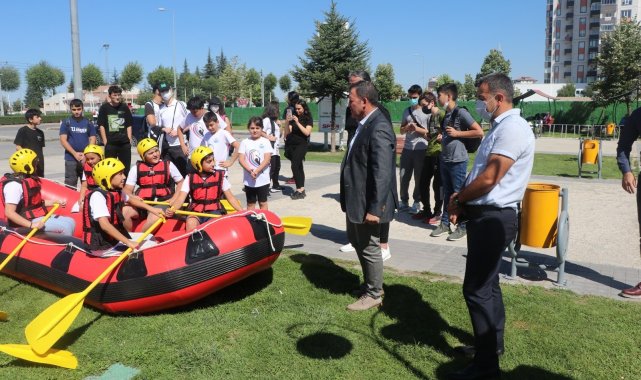 Kayseri&#039;de rafting sporu yapılacak