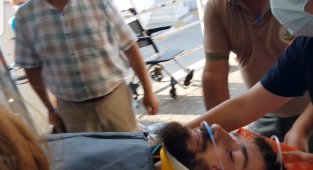 Kazdağları'nda orman yangını: Dumandan kaçan ayı yangını söndürmeye çalışan orman gönüllüsüne saldırdı