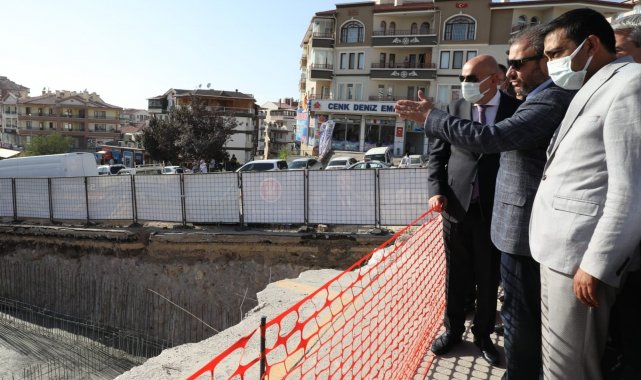Keçiören&#039;deki Sancaktepe Kapalı Pazar Alanı ve Kültür Merkezi&#039;nin temeli atıldı