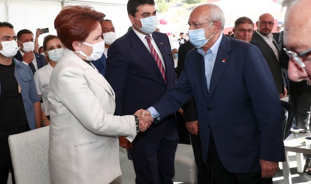 Kemal Kılıçdaroğlu ve Meral Akşener, Mamak&#039;ta 106 projenin açılışı ve temel atma töreni için bir araya geldi