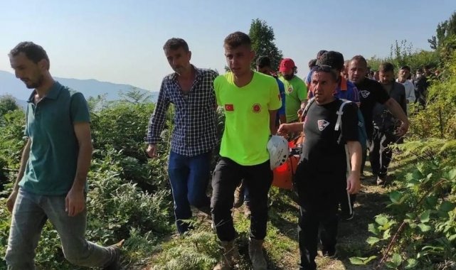 Kendisinden haber alınamayan kadın evinin yakınında baygın halde bulundu