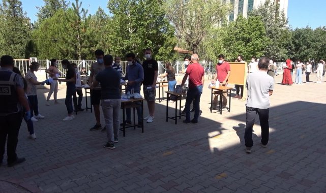 Kırıkkale'de KPSS heyecanı