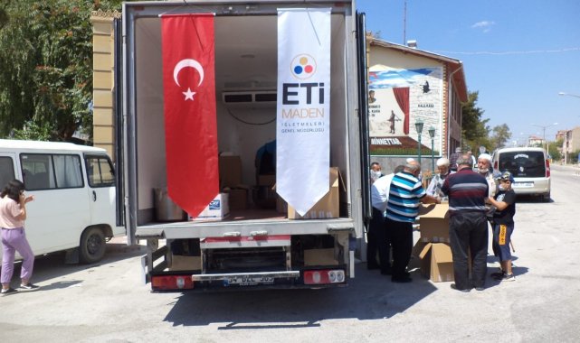 Kırka'da Muharrem ayı nedeniyle aşure dağıtıldı