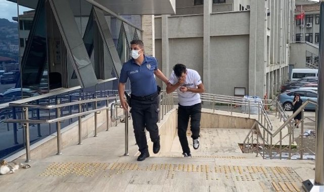 Kız yurdu önünde cinsel içerikli hareket yapan şahıs adliyede