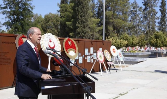 KKTC Cumhurbaşkanı Tatar: &quot;Irkçılığın kimler tarafından nasıl yapıldığını işte burada en yalın örneği ile hep birlikte müşahede etmekteyiz&quot;