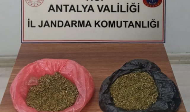 Korkuteli ilçesinde 160 gram uyuşturucu ele geçirildi