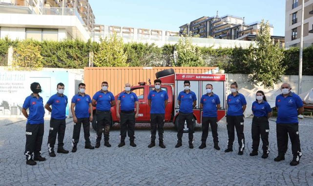 Küçükçekmece Belediyesi sivil savunma ekibi, Batı Karadeniz için yola çıktı
