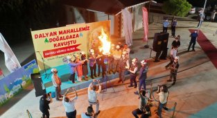 Lapseki Dalyan Mahallesi doğal gaza kavuştu