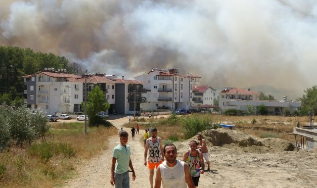 Manavgat&#039;ta çıkan yangın 2 saat sonra kontrol altına alındı