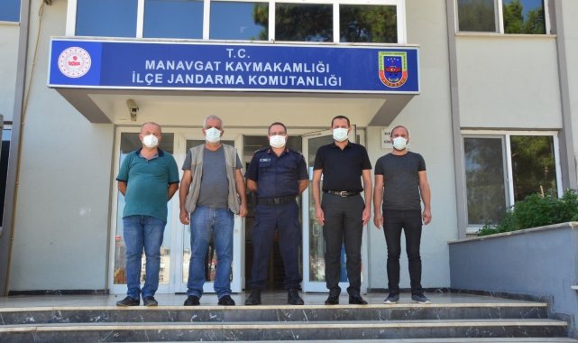 Manavgat&#039;taki basın mensupları ilçe jandarma komutanı ile bir araya geldi