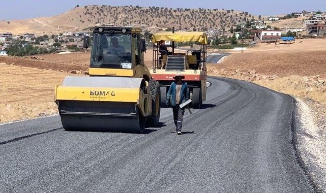 Mardin&#039;de birinci etap yol çalışmaları yüzde 80 tamamlandı