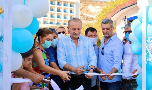 Mavi Mandalya Balık Restaurant düzenlenen tören ile hizmete açıldı