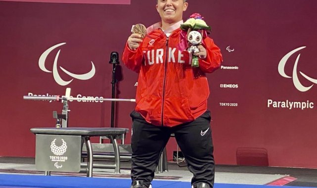 Meram Belediyesporlu Besra Duman&#039;dan olimpiyatlarda bronz madalya