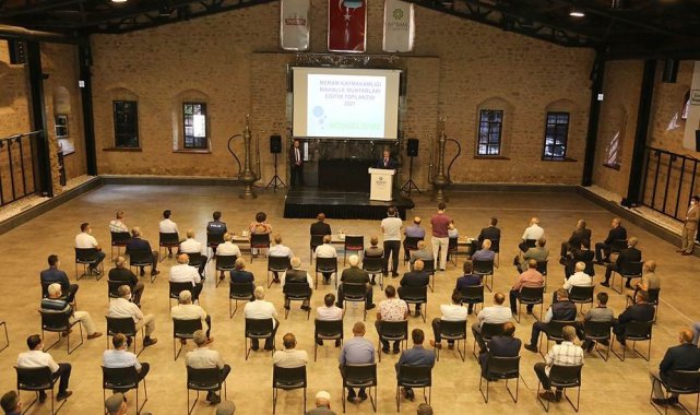 Meram&#039;da muhtarlara yönelik eğitim verildi