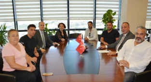 Milli Sporcumuzdan ÇTSO’ya Ziyaret