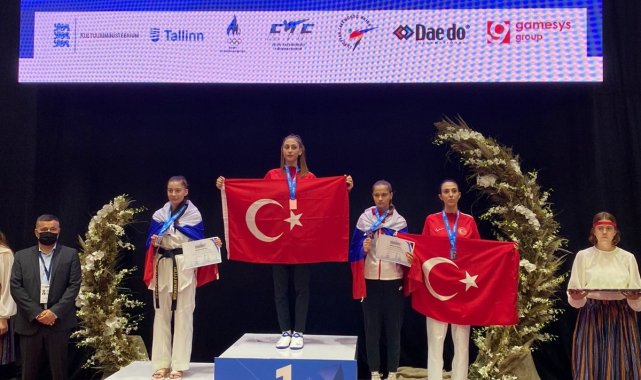 Milli tekvandocular Avrupa şampiyonu oldu