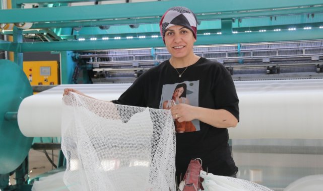 Milyonlarca balon balığını tek seferde yakalayacak özel ağ üretiliyor