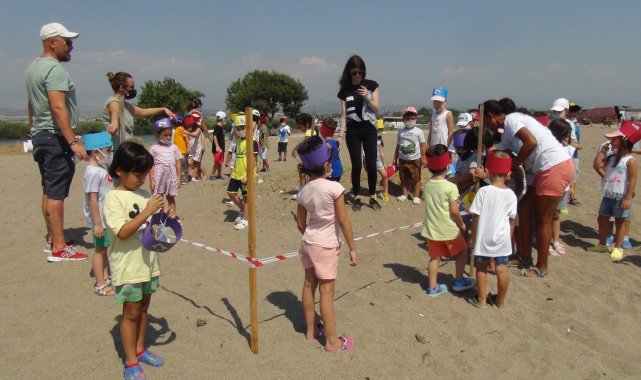 Minik öğrencilerden caretta caretta duyarlılığı