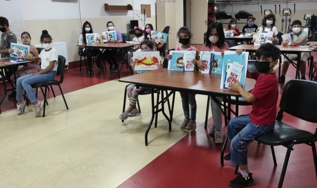 Miniklerden deprem tatbikatı