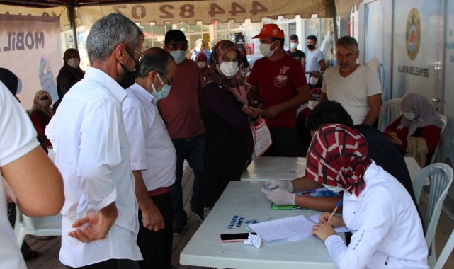 Mobil Aşı Merkezi, Alanya yaylalarında