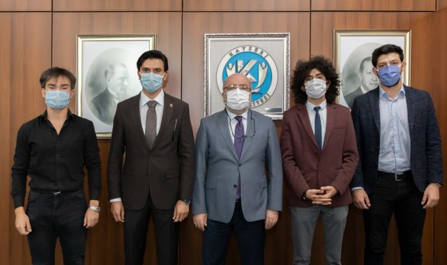 MTTB Kayseri Şube Başkanı ve Yönetiminden KAYÜ Rektörüne Ziyaret