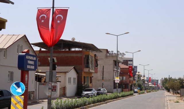 Nazilli, şanlı Türk bayrakları ile donatıldı