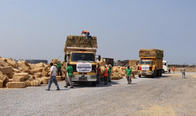 Nazilli&#039;den toplanan yardımlar Manavgat&#039;a ulaştı