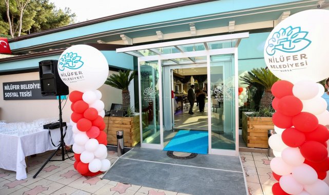 Nilüfer&#039;e yeni bir sosyal tesis kazandırıldı