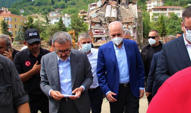 Numan Kurtulmuş: &quot;Bu büyük bir felaket bunu küçük kıyamet diye tanımlayabiliriz&quot;