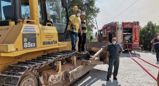 Orman yangınlarına Yozgat'tan destek