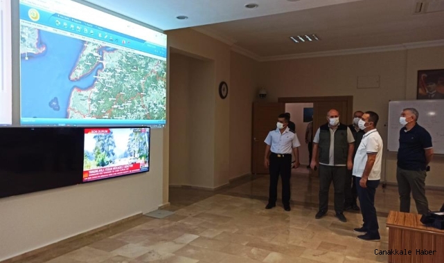 Orman Yangınlarıyla Mücadele toplantısı gerçekleştirildi