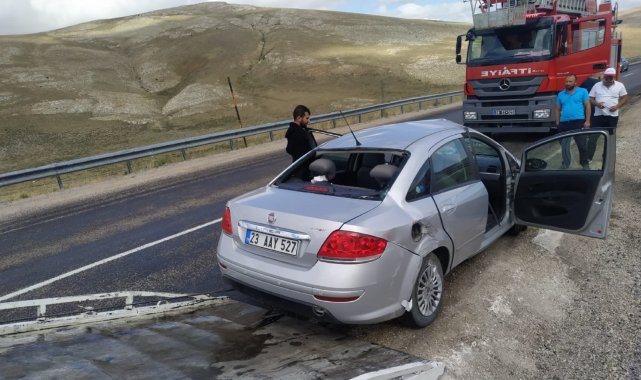 Otomobil takla attı: 1&#039;i ağır 4 yaralı