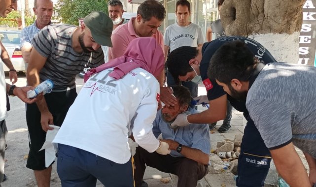 Otomobil yayaya çarptı: 1 yaralı