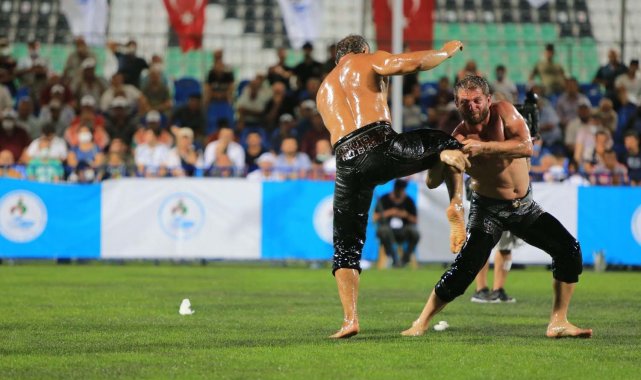 Pamukkale yağlı güreşleri büyük yankı uyandırdı