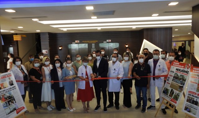 Pandeminin kahramanlarının acı hikayeleri fotoğraf kareleriyle anlatıldı