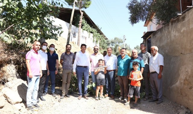 Pınarbaşı Mahallesi sakinlerinden Başkan Özcan&#039;a teşekkür