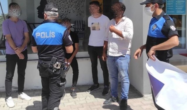 Polisten aşıya destek