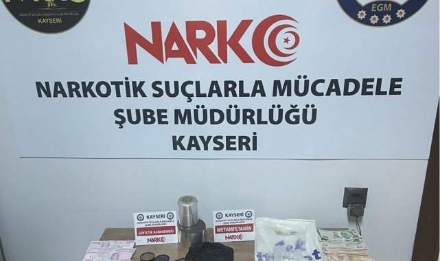 Residansta uyuşturucu yakalandı