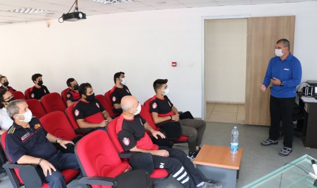 Safranbolu İtfaiyesi&#039;nde eğitimler sürüyor