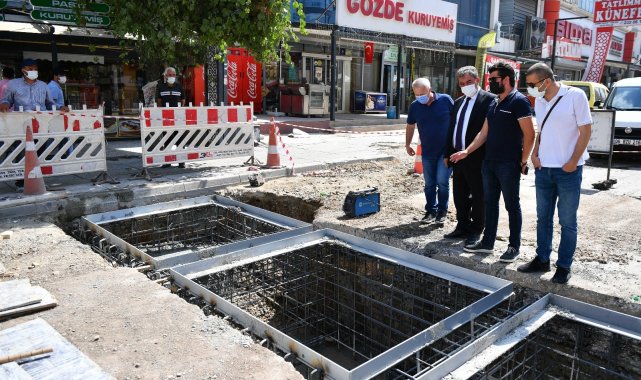 Sağduyu ve Dereboyu Caddesi&#039;ndeki altyapı çalışmalarında sona gelindi