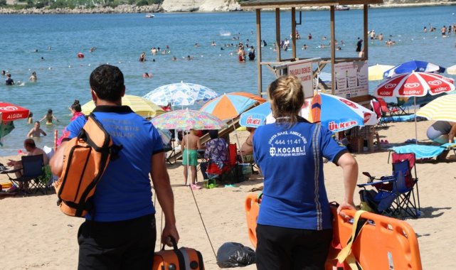 Sahillerde hayat kurtaran ilk müdahale onlardan