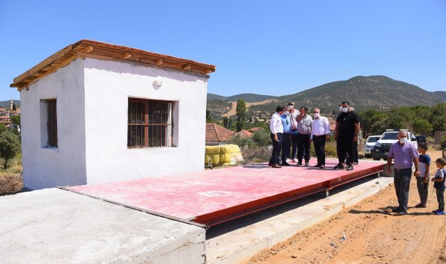 Salihli Belediyesinden üreticiye &#039;Kantar&#039; desteği